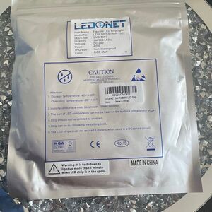 New in package Flexible LED strip light 60 W  RGB+Warm White(2800K-3200K) 24V